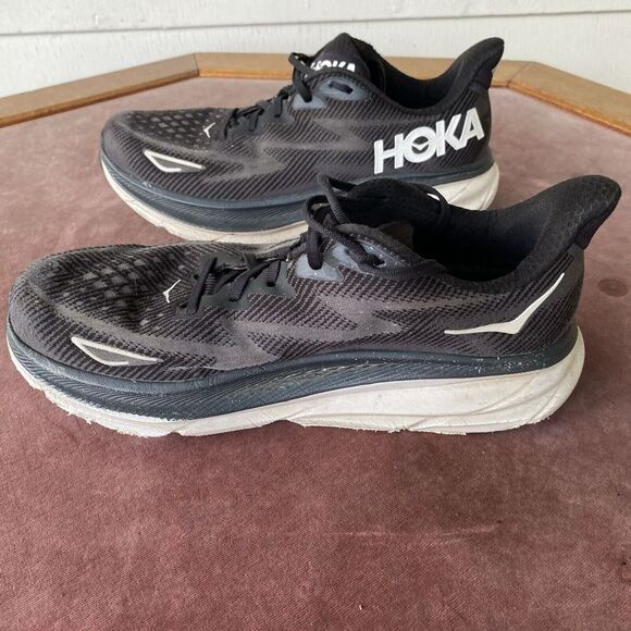 Hoka One One Men\'s Clifton 9 WIDE Sz US 11 2E UK 10.5 BBLC 1132210 Running Shoes main image 7